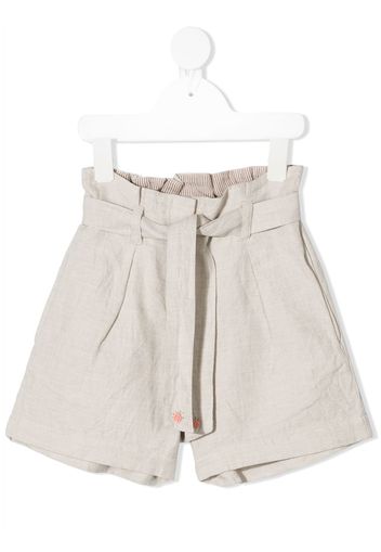 Bonpoint Bestickte Shorts - Nude