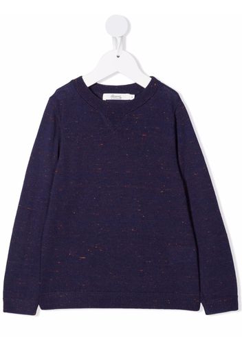 Bonpoint Klassisches Sweatshirt - Blau