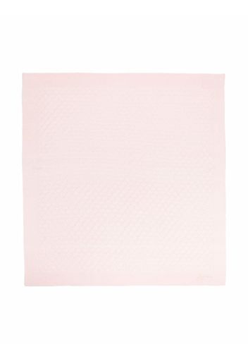 Bonpoint Decke mit Lochstrickmuster - Rosa