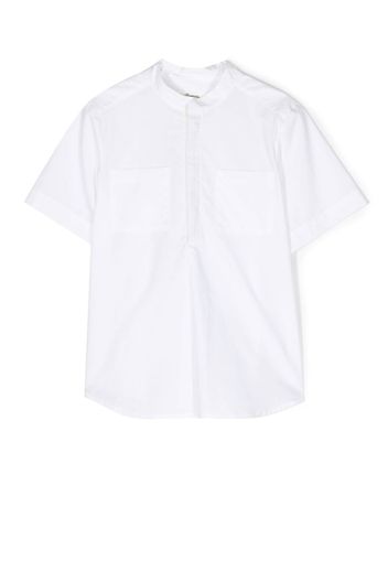 Bonpoint Cillian short-sleeved shirt - Weiß