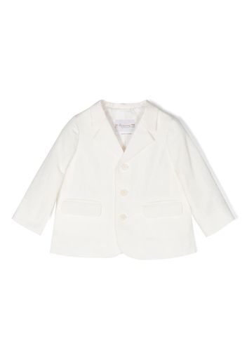 Bonpoint single-breasted tailored blazer - Weiß