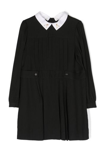 Bonpoint Tenniskleid mit Falten - Schwarz VW6514 Bonpoint Tenniskleid mit Falten - Schwarz VW6514
