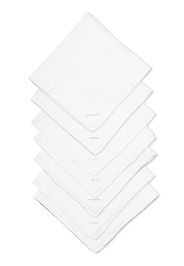 Bonpoint Set aus sieben Decken - Weiß