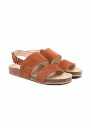 Bonpoint Agostino leather sandals - Braun