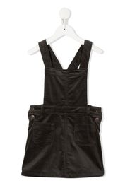 Bonpoint corduroy pinafore - Schwarz