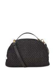 Borbonese small Bowler shoulder bag - Schwarz