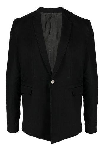 Boris Bidjan Saberi single-breasted suit jacket - Schwarz