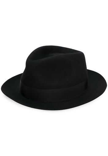 Borsalino Fedora mit schwarzem Band