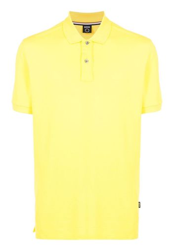 BOSS Kurzärmeliges Poloshirt - Gelb