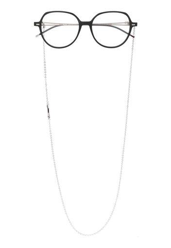 BOSS Brille mit rundem Gestell - 807 BLACK SILVER