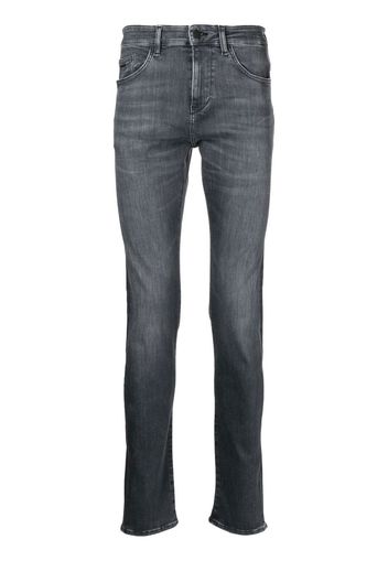 BOSS Tief sitzende Skinny-Jeans - Grau