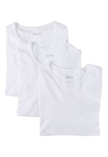 BOSS Set aus drei T-Shirts mit rundem Ausschnitt - Weiß