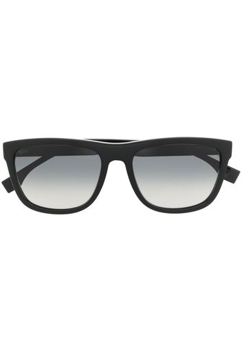 BOSS gradient square-frame sunglasses - Schwarz