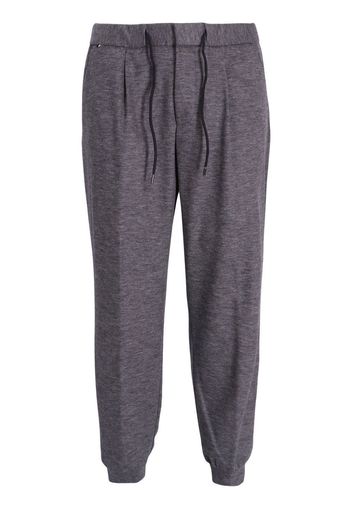 BOSS drawstring-waist track pants - Grau