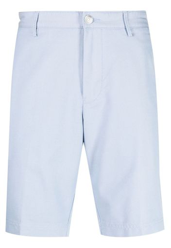 BOSS cotton-blend tailored shorts - Blau