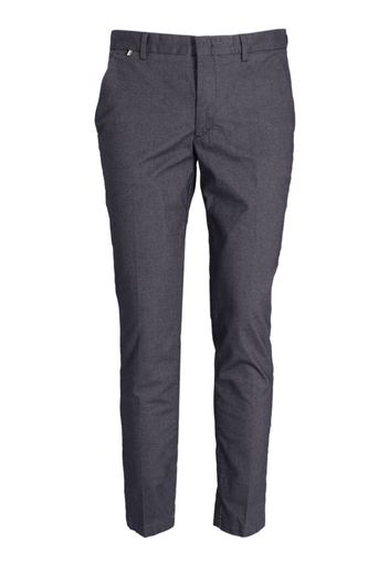 BOSS four-pocket cotton chinos - Grau