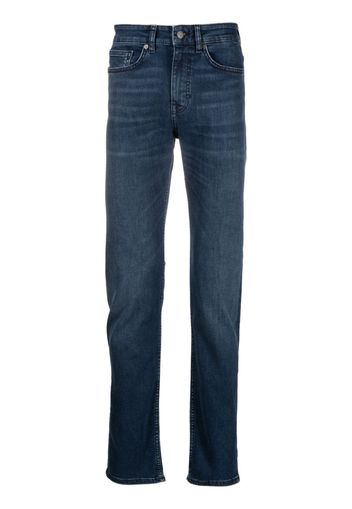 BOSS skinny mid-waist jeans - Blau