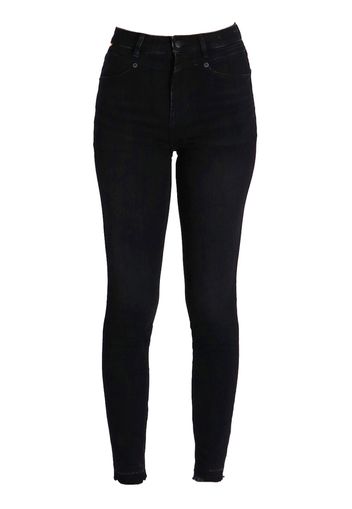 BOSS high-waisted skinny jeans - Schwarz