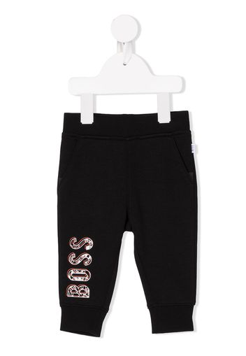 BOSS Kidswear Jogginghose mit Logo - Schwarz