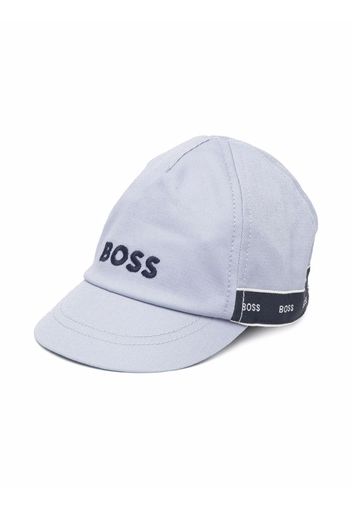 BOSS Kidswear Baseballkappe mit Logo-Print - Blau