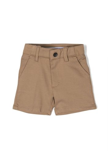 BOSS Kidswear logo-detail jersey shorts - Nude