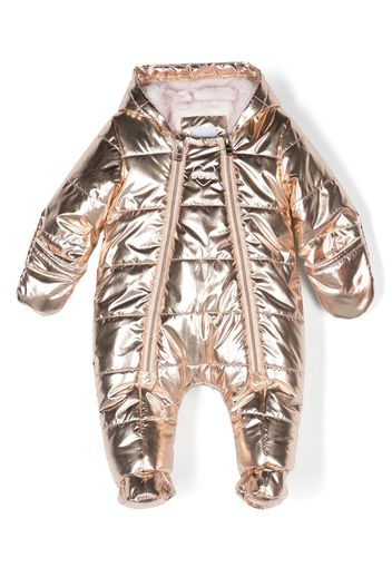 BOSS Kidswear Schneeanzug mit Kapuze - Gold