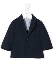 BOSS Kidswear Klassischer Twill-Blazer - Blau