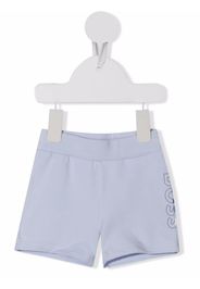 BOSS Kidswear Shorts mit Logo-Print - Blau
