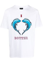 Botter logo-print organic cotton T-shirt - Weiß