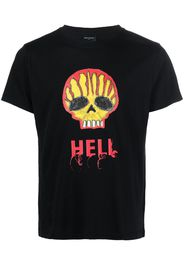 Botter graphic-print organic cotton T-shirt - Schwarz
