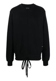 Botter logo-print long-sleeve sweatshirt - Schwarz