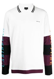 Botter layered-effect logo-embroidered T-shirt - Weiß