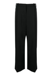 Botter pleated wide-leg trousers - Schwarz
