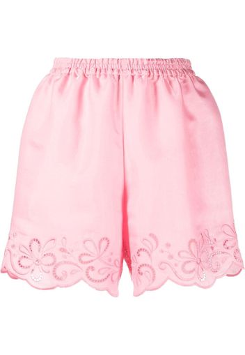 Boutique Moschino Shorts mit Spitze - Rosa