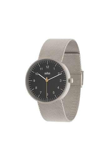 Braun Watches 'BN0021' Armbanduhr, 38mm - Silber