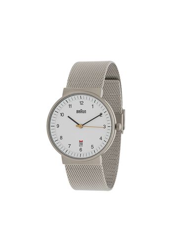 Braun Watches 'BN0032' Armbanduhr, 40mm - Metallisch