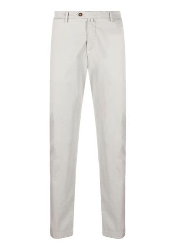 Briglia 1949 slim-fit cotton chinos - Grau