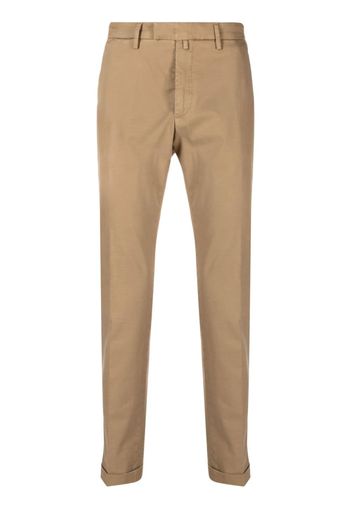 Briglia 1949 stretch-cotton chino trousers - Braun