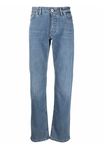 Brioni straight-leg jeans - Blau