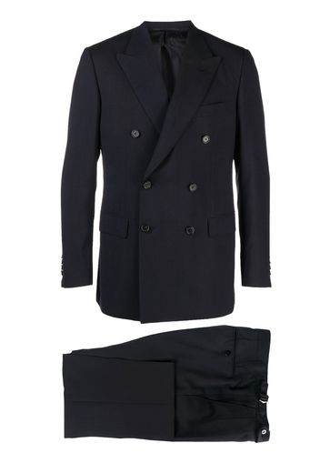 Brioni tailored double-breasted suit - Blau