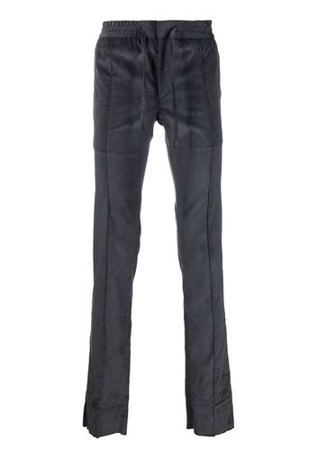 Brioni drawstring-waist trousers - Grau