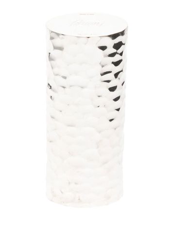 Brioni textured polished vase - Silber