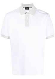 Brioni cotton polo shirt - Weiß