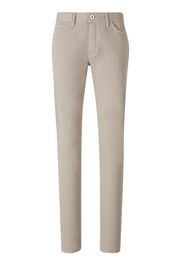 Brioni logo-patch straight-leg jeans - Nude