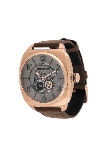 Briston Watches 'Streamliner Skeleton' Armbanduhr, 40mm - Braun