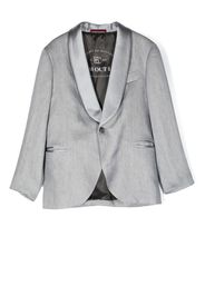 Brunello Cucinelli Kids Sakko aus Leinen - Grau