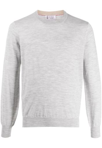 Brunello Cucinelli Pullover mit lockerem Schnitt - Grau