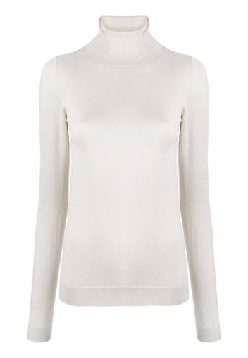 Brunello Cucinelli Pullover mit Rollkragen - Nude