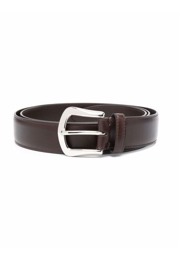 Brunello Cucinelli classic buckle belt - Braun