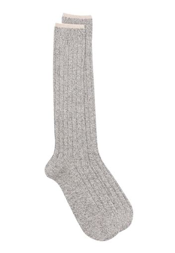 Brunello Cucinelli Socken aus Kaschmir - Grau